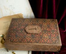 Шкатулка для рукоделия "Златошвейка"