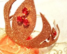 Новогодняя корона на ободочке