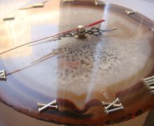 Часы Снежные Агаты ,Туманное Утро Природы