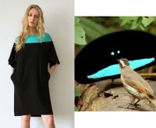 Махровое платье с цветной вставкой COMFORT line by Ksusha Raikova