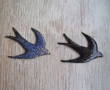 брошь ласточка