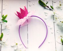 Ободок Корона, разные цвета