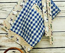 Мужской фартук"Гуси", готовая работа