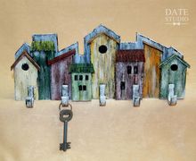 Ключница ручной работы