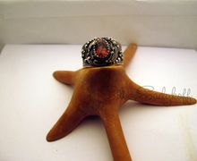 Кольцо с турмалином