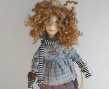 Текстильная кукла. Авторская работа