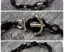 Браслет с якорем