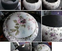 Поделки из шин