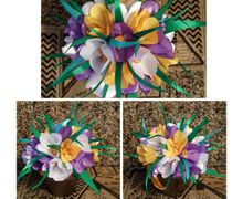 Крокусы в горшочке