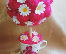 Топиарий"Розовые мечты"