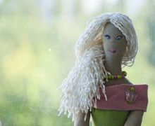 Текстильная кукла "Цвета"