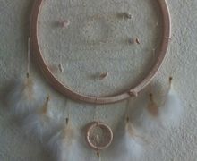 Ловец снов "Розовая ракушка"