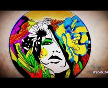 Декоративная роспись тарелок