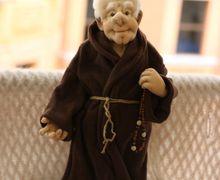 Авторская кукла "Монах"