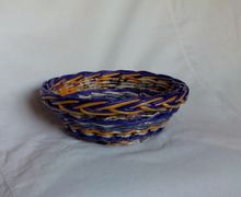 Конфетница плетеная "Цветное настроение", №9