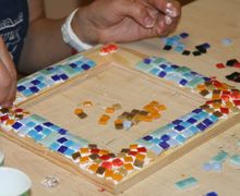 Мозаика в стиле Гауди