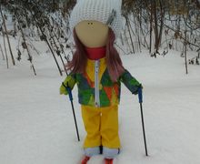 Текстильная кукла ручной работы