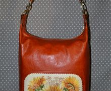 Женская сумка из натуральной кожи