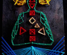 Теория дизайна человека. Бодиграф(пример) составленный индивидуально.