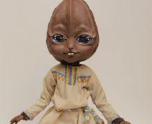 Алёшенька кыштымский карлик. Интерьерная кукла.