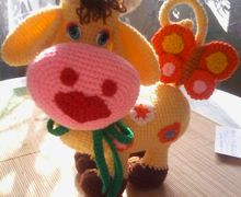 Цветочная корова