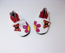 Кожаные тапочки - чешки