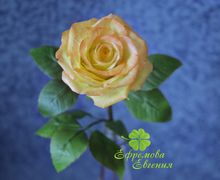 Роза из холодного фафрфора