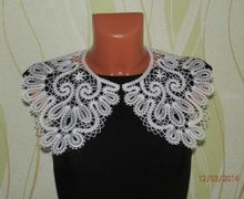 Вологодское кружево- воротник" Маркиза"