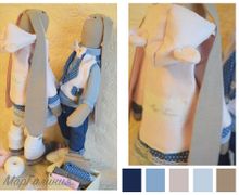 Пара заек ручной работы