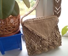 Сумка "АЖУРНАЯ" .