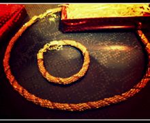 Набор колье и браслет