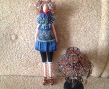 Кукла по типу Тильда ручной работы