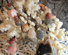 Ожерелье ручной работы из натуральных камней "Натуральная красота"