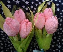 Букетик тюльпанов