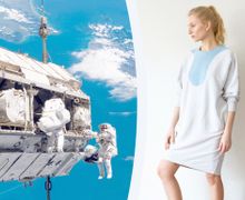 Махровое платье с цветной вставкой COMFORT line by Ksusha Raikova	