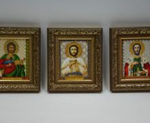 Именные иконы бисером