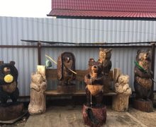 Деревянные скульптуры