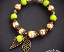 Агат, майорка и античная фурнитура