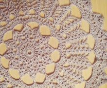 Салфетка ажурная