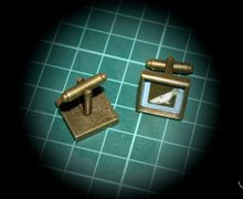 Запонки "Киты"