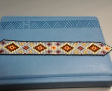 Закладка ромбики