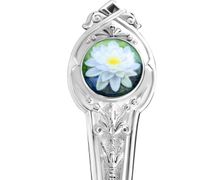 Серебряная кофейная ложка ЛИЛИЯ