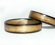 Кольцо из букового шпона "ВЕСТА"