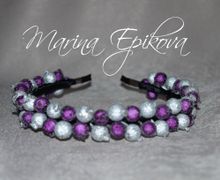 Ободок из сахарных ягод,возможно изготовление в другой цветовой гамме.