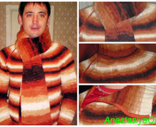 Мужской свитер "Осеннее настроение"