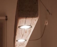 Деревянная люстра