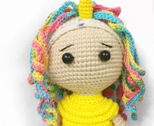 Девочка единорожка