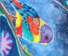 Открытка Птицы