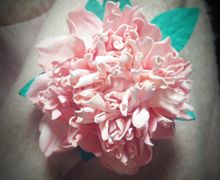 Брошь "Пион"