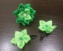 Резинка и 2 заколки для маленьких принцесс